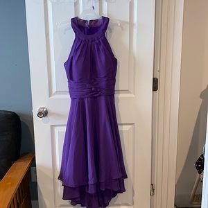 Formal purple dress